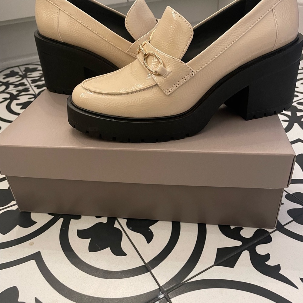 New Franco Sarto loafers. These were worn once  to church.
